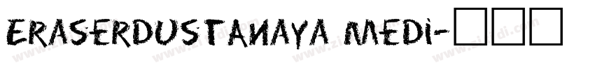 EraserDustAnaya Medi字体转换